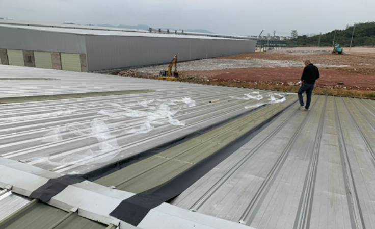 淮安厂房屋面防水维修案例